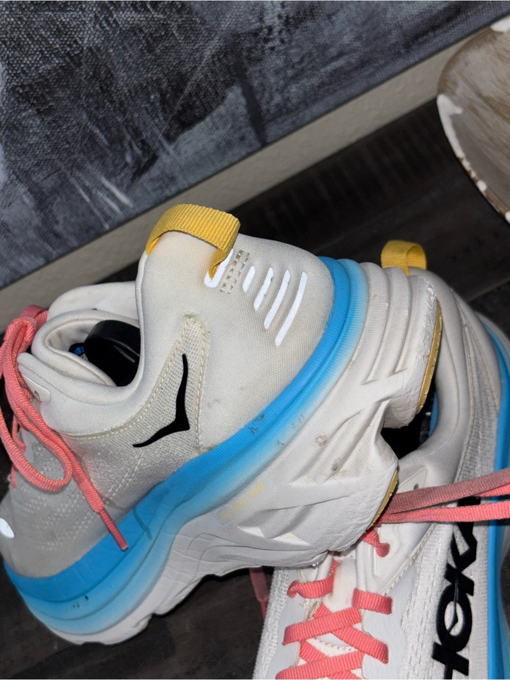 Hoka Bondi 8 running shoes WONENS SZ 10.5 - Picture 6 of 16
